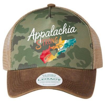 Appalachia Strong Nc Mountains Legacy Tie Dye Trucker Hat