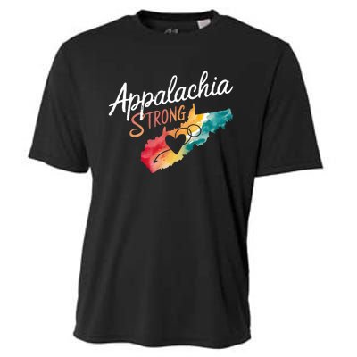 Appalachia Strong Nc Mountains Cooling Performance Crew T-Shirt