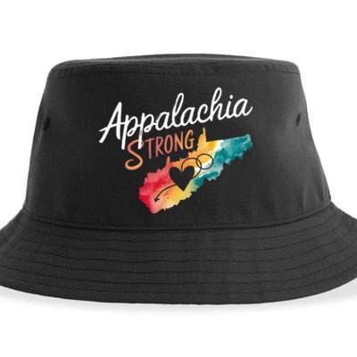 Appalachia Strong Nc Mountains Sustainable Bucket Hat