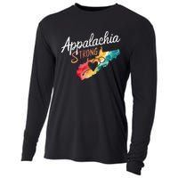 Appalachia Strong Nc Mountains Cooling Performance Long Sleeve Crew