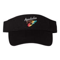 Appalachia Strong Nc Mountains Valucap Bio-Washed Visor