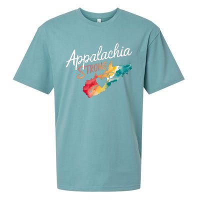 Appalachia Strong Nc Mountains Sueded Cloud Jersey T-Shirt