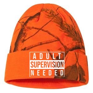 Adult Supervision Needed Funny Gift Kati Licensed 12" Camo Beanie