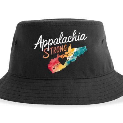 Appalachia Strong Nc Mountains Sustainable Bucket Hat