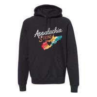 Appalachia Strong Nc Mountains Premium Hoodie