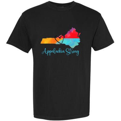 Appalachia Strong Nc Mountains Garment-Dyed Heavyweight T-Shirt