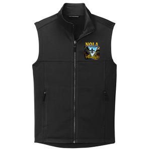 Always Support Nola Always Nola Never Forget New Orleans Collective Smooth Fleece Vest