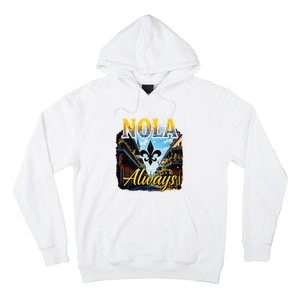 Always Support Nola Always Nola Never Forget New Orleans Hoodie