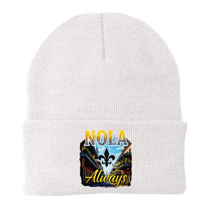 Always Support Nola Always Nola Never Forget New Orleans Knit Cap Winter Beanie