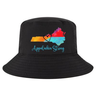 Appalachia Strong Nc Mountains Cool Comfort Performance Bucket Hat