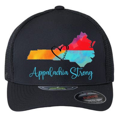 Appalachia Strong Nc Mountains Flexfit Unipanel Trucker Cap