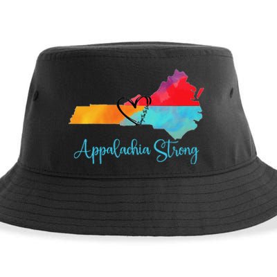 Appalachia Strong Nc Mountains Sustainable Bucket Hat