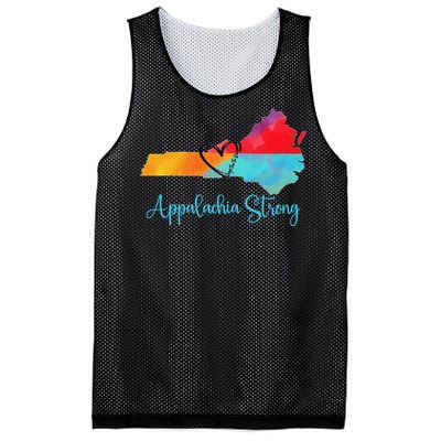 Appalachia Strong Nc Mountains Mesh Reversible Basketball Jersey Tank