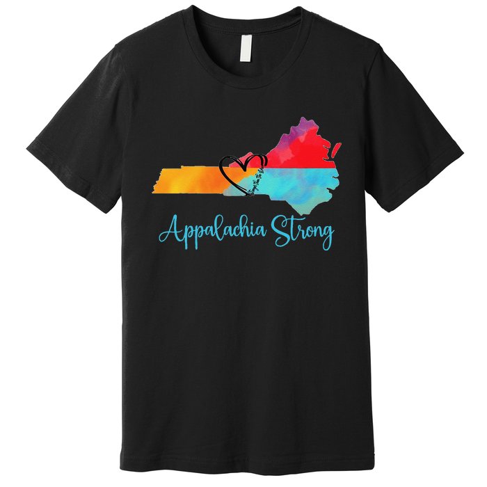 Appalachia Strong Nc Mountains Premium T-Shirt