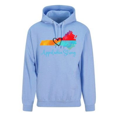 Appalachia Strong Nc Mountains Unisex Surf Hoodie