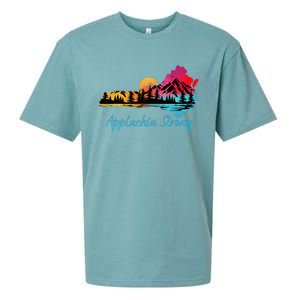 Appalachia Strong Nc Mountains Sunset Nature Lovers Sueded Cloud Jersey T-Shirt