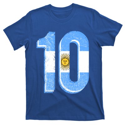 Argentina Soccer Number 10 Football Futbol Numero 10 Meaningful Gift T-Shirt