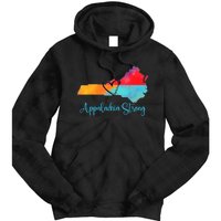 Appalachia Strong Nc Mountains Tie Dye Hoodie