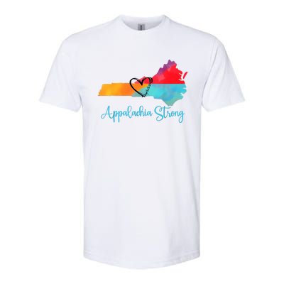 Appalachia Strong Nc Mountains Softstyle CVC T-Shirt