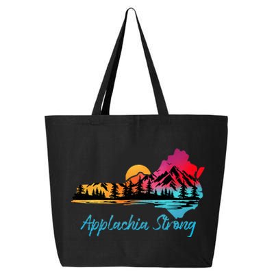 Appalachia Strong Nc Mountains Sunset Nature Lovers 25L Jumbo Tote