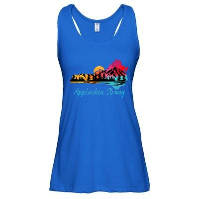 Appalachia Strong Nc Mountains Sunset Nature Lovers Ladies Essential Flowy Tank