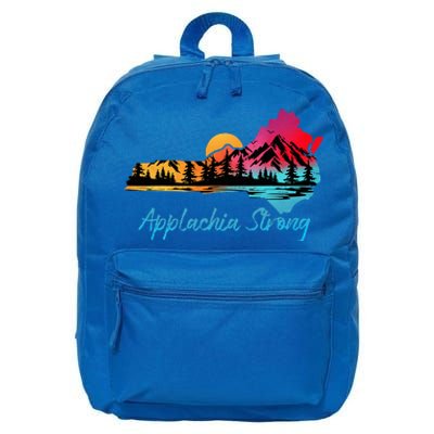 Appalachia Strong Nc Mountains Sunset Nature Lovers 16 in Basic Backpack