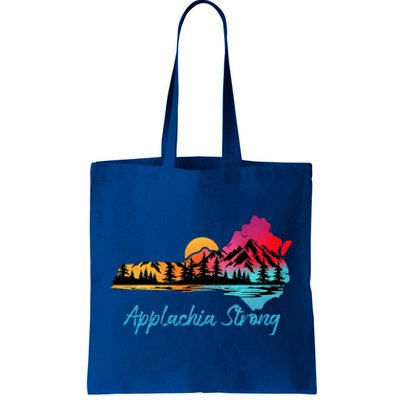 Appalachia Strong Nc Mountains Sunset Nature Lovers Tote Bag