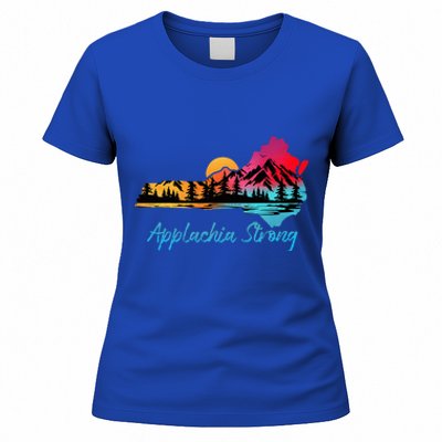 Appalachia Strong Nc Mountains Sunset Nature Lovers Women's T-Shirt