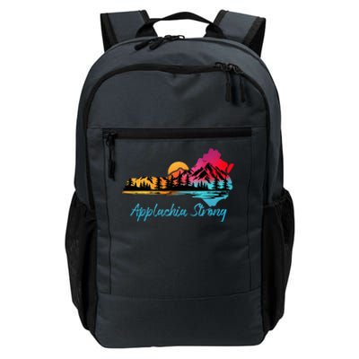 Appalachia Strong Nc Mountains Sunset Nature Lovers Daily Commute Backpack