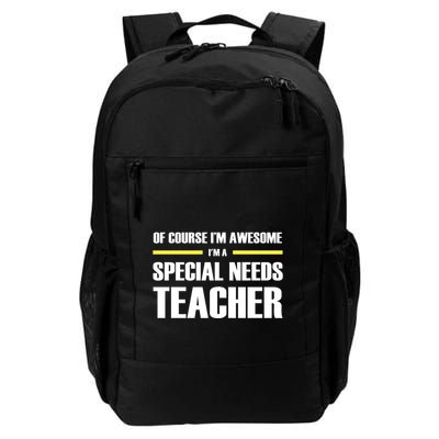 Awesome Special Needs Teacher Funny Gift Backpack