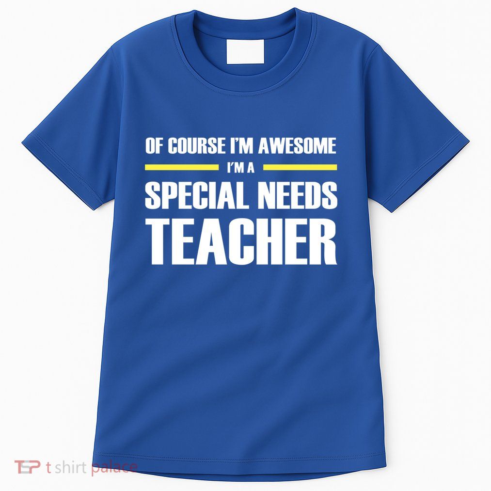 Awesome Special Needs Teacher Funny Gift Tall T-Shirt