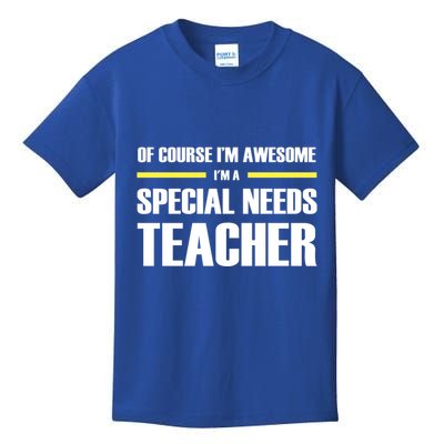 Awesome Special Needs Teacher Funny Gift Kids T-Shirt