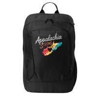 Appalachia Strong Nc Mountains City Backpack