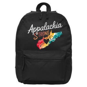 Appalachia Strong Nc Mountains 16 in Basic Backpack