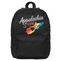 Appalachia Strong Nc Mountains 16 in Basic Backpack