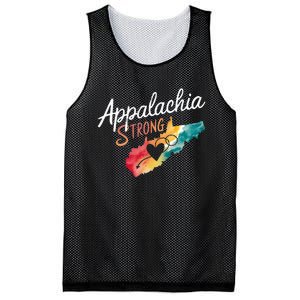 Appalachia Strong Nc Mountains Mesh Reversible Basketball Jersey Tank