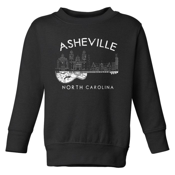 Asheville Souvenir North Carolina Lover Toddler Sweatshirt