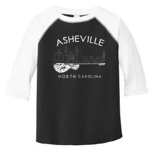 Asheville Souvenir North Carolina Lover Toddler Fine Jersey T-Shirt