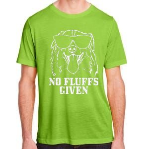 Australian Shepherd No Fluffs Given Dog Mom Dad Funny Gift Adult ChromaSoft Performance T-Shirt