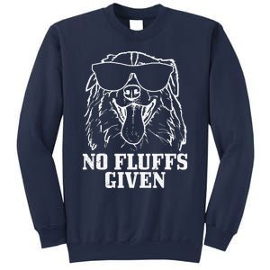 Australian Shepherd No Fluffs Given Dog Mom Dad Funny Gift Sweatshirt