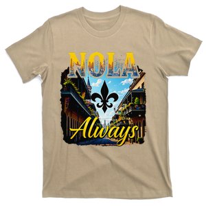 Always Support Nola Always Nola Never Forget New Orleans T-Shirt