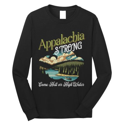 Appalachia Strong Nc Mountains Long Sleeve Shirt