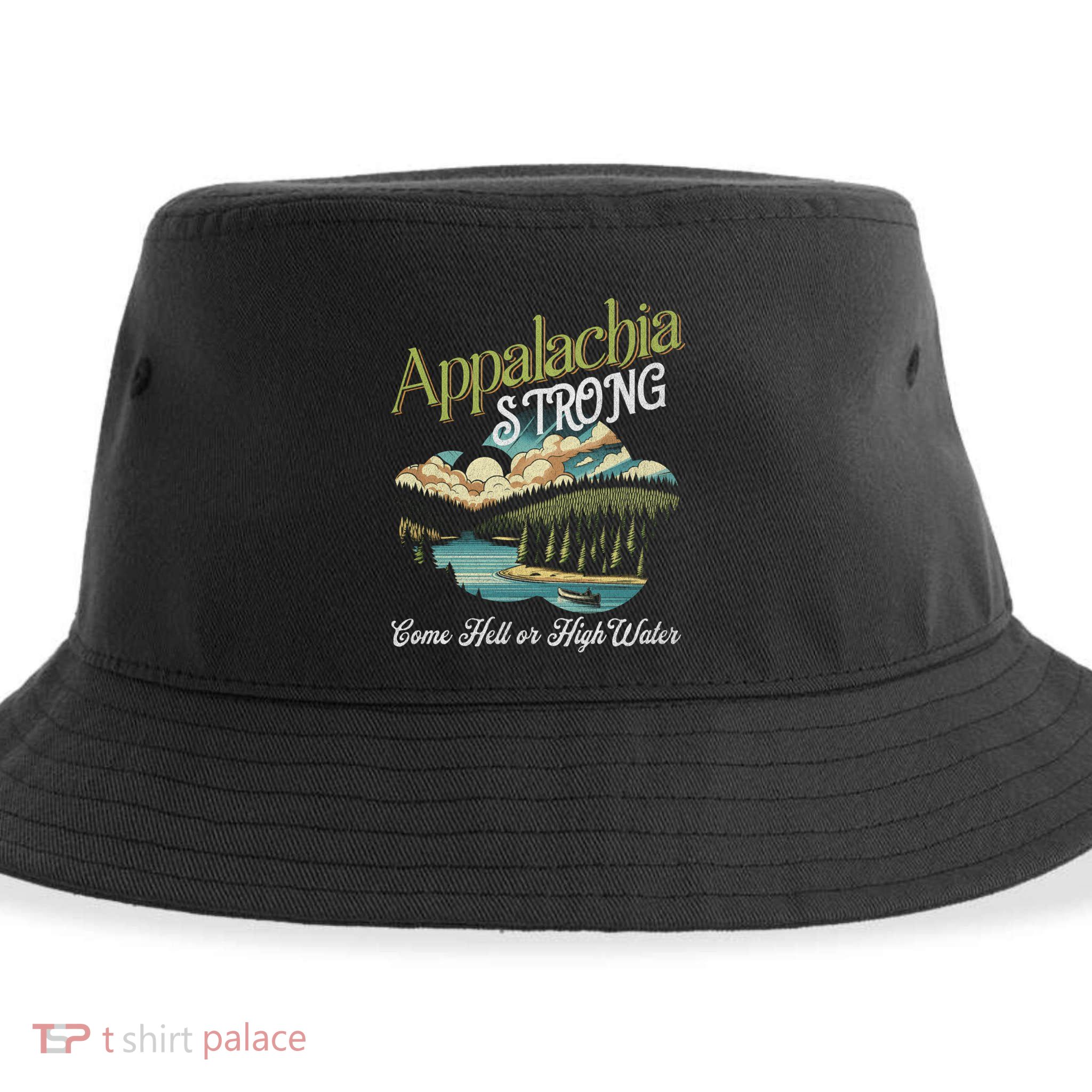 Appalachia Strong Nc Mountains Sustainable Bucket Hat
