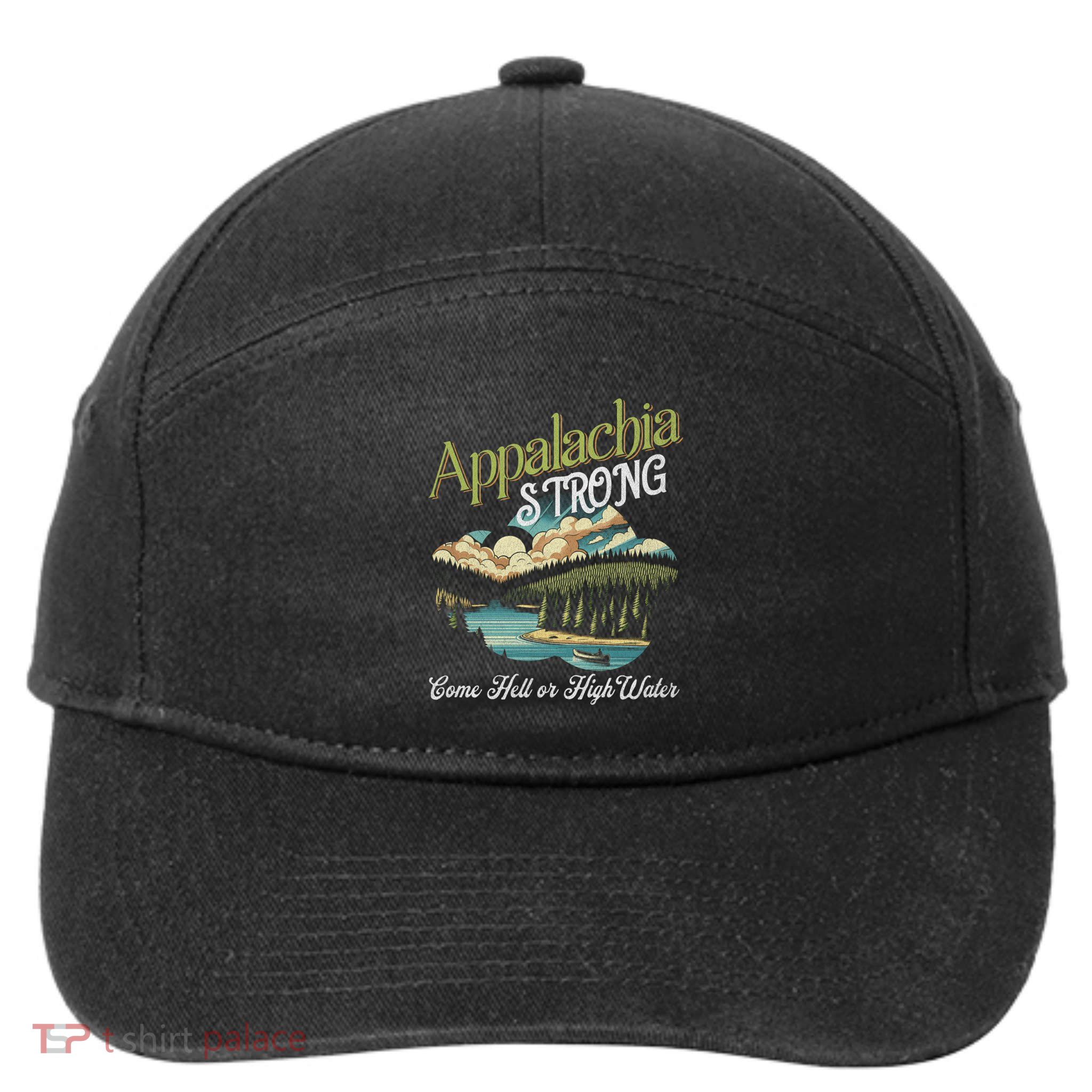 Appalachia Strong Nc Mountains 7-Panel Snapback Hat