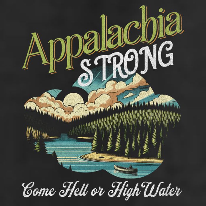 Appalachia Strong Nc Mountains Adult Drive Performance Visor