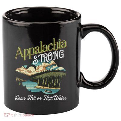 Appalachia Strong Nc Mountains 11oz C Handle Ceramic Mug