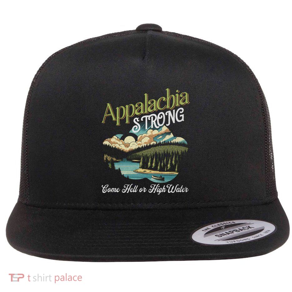 Appalachia Strong Nc Mountains Flatbill Hat