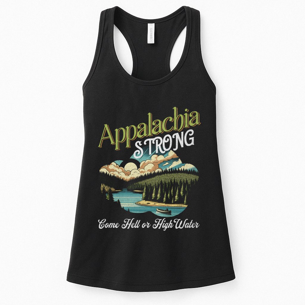 Appalachia Strong Nc Mountains Womens Tank Top
