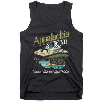 Appalachia Strong Nc Mountains Tank Top