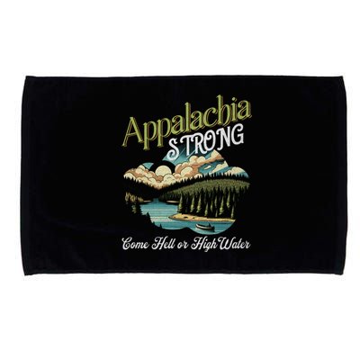 Appalachia Strong Nc Mountains Microfiber Hand Towel